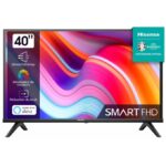 Hisense Smart TV 40 Pouces - 40A4K - Full HD - U4- Noir - Garantie 12 mois